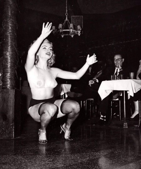 Американский ретро стриптиз