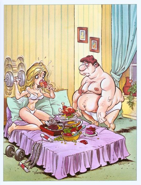 Карикатуры про женщин