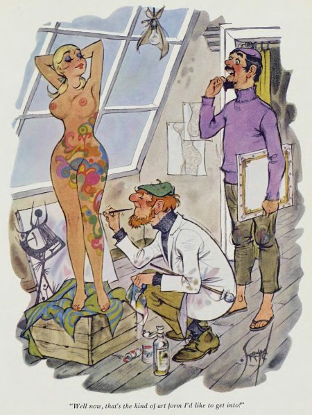 Эротическая карикатура