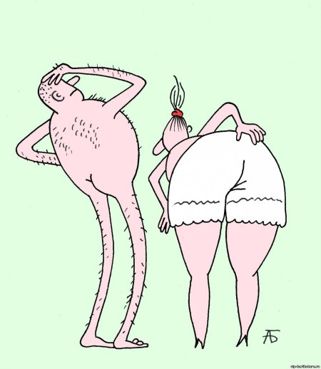 Голые карикатуры