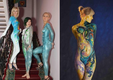 Бодиарт без цензуры