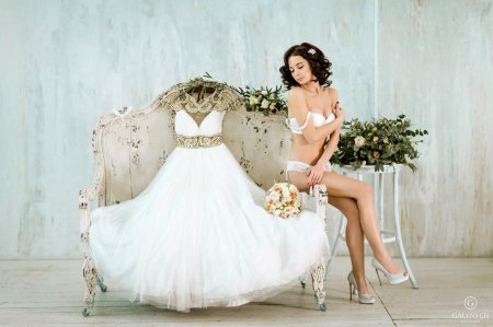 Утро невесты в стиле будуар