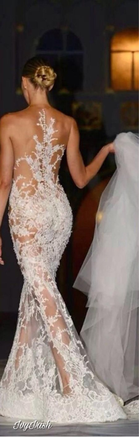 Шикарное свадебное платье