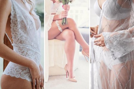 Утро невесты в белье