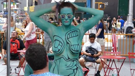 Нью йорк body paint