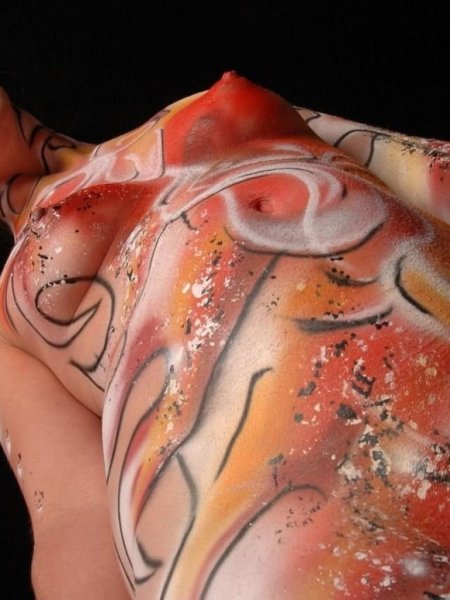 Девушки бодиарт