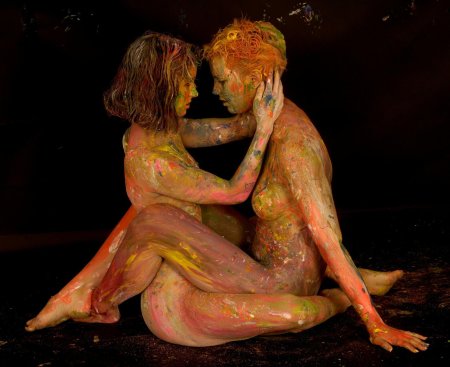 Лесби в боди