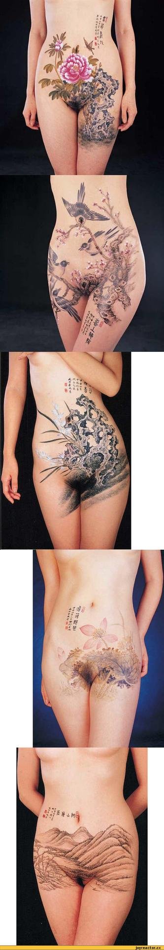 Женская татуировка