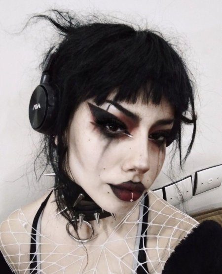 Макияж в стиле панк