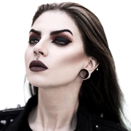 Ева грин готический макияж