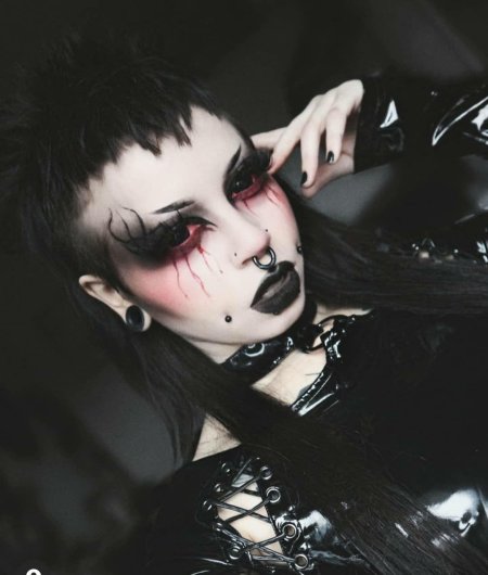 Панки макияж