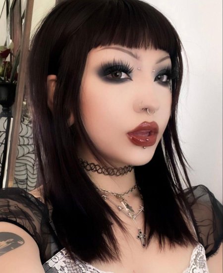 Готика макияж