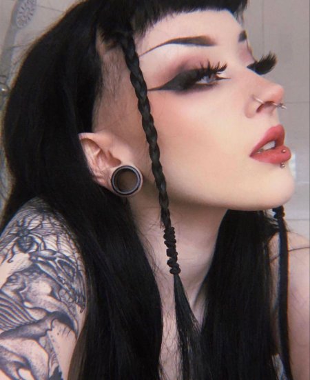 Макияж в стиле гранж