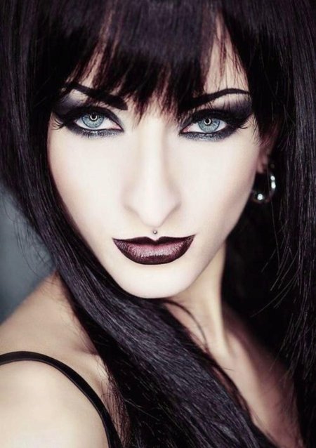 Ева грин готический макияж