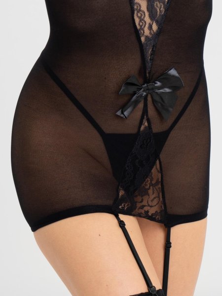 Кружевной пояс для чулок