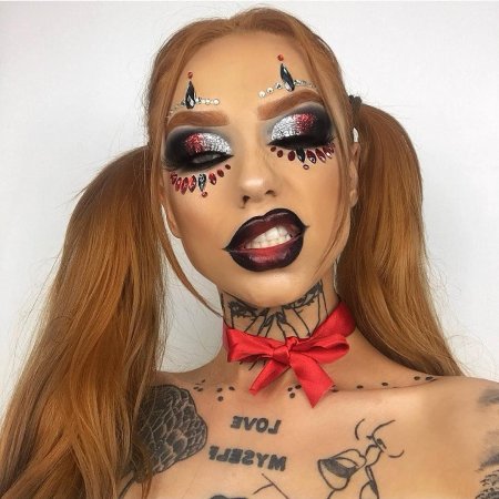 Фрик макияж