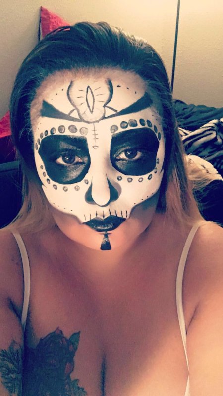 Макияж скелета на хэллоуин легкий