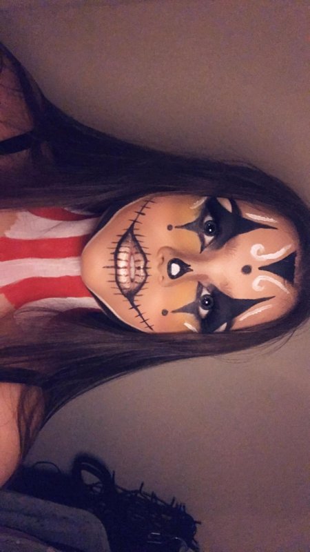 Грим хэллоуин