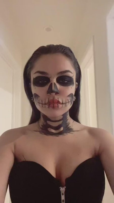Макияж хэллоуин