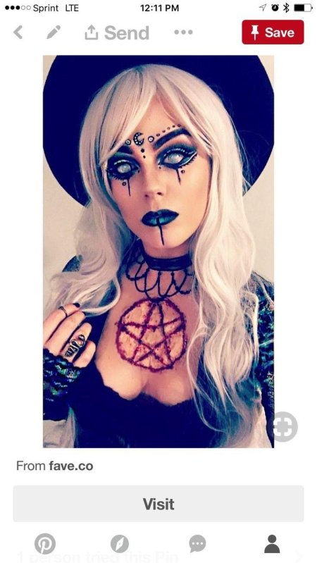 Макияж ведьм