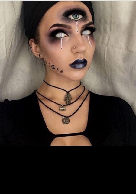 Макияж для хэллоуина