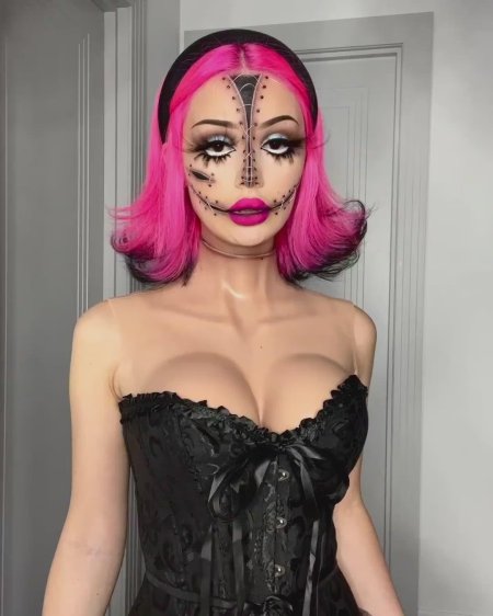 Макияж хэллоуин