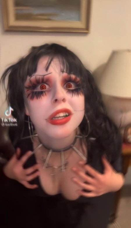 Гот макияж