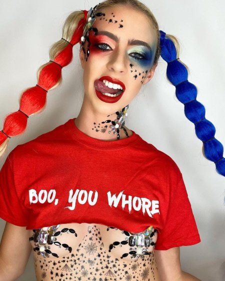 Макияжа на хэллоуин