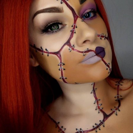 Макияж хэллоуин