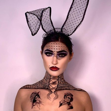 Макияжа на хэллоуин