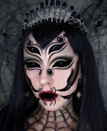 Хэллоуин макияж