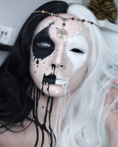 Хэллоуин макияж