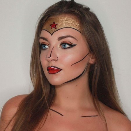 Макияжа на хэллоуин