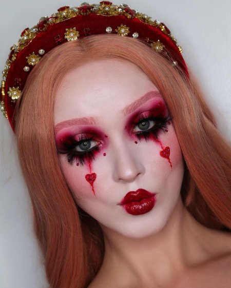 Идеи для хэллоуина макияж