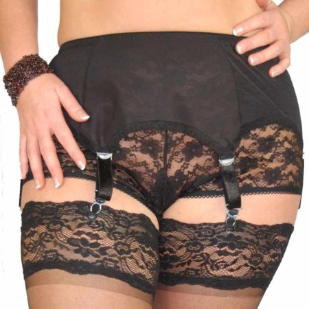 Пояс для чулок для полных женщин