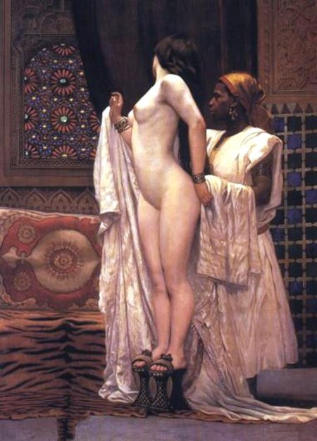 Жан леон жером невольничий рынок