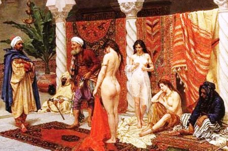 Жан леон жером невольничий рынок