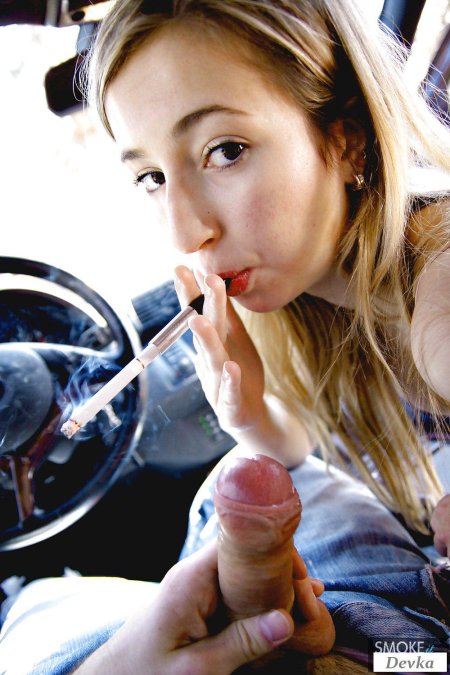 Курение за рулем