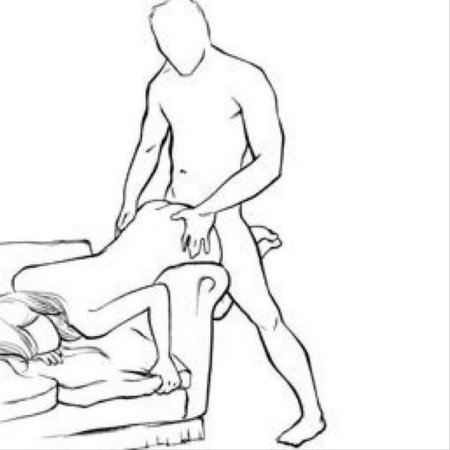 Поза догги догги стайл