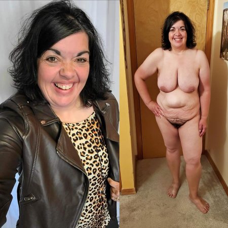 Зрелая толстушка