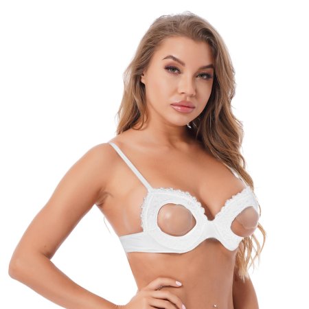 Бюстгальтер с открытыми сосками