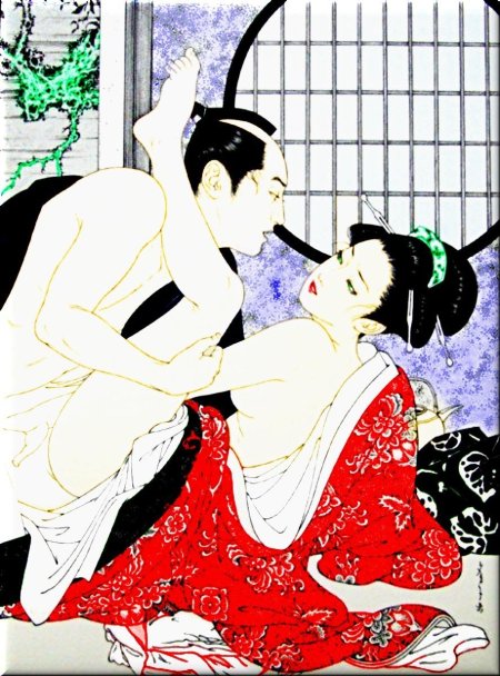 Японская эротическая гравюра