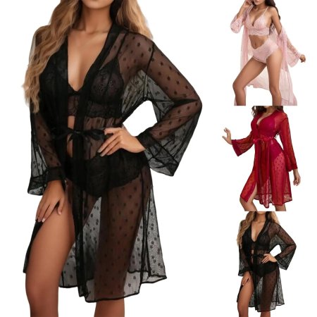 Прозрачный халат