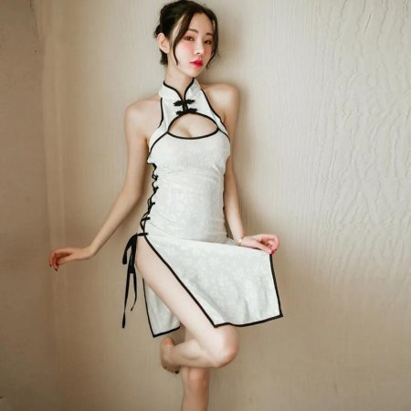 Платье в китайском стиле