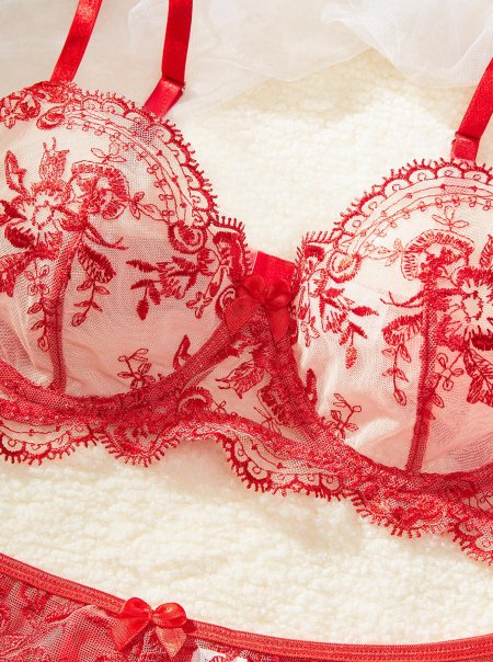 Красное нижнее бельё