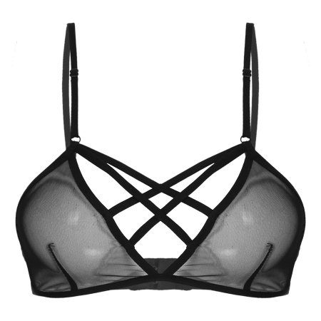 Бралетт из сетки нижнее белье