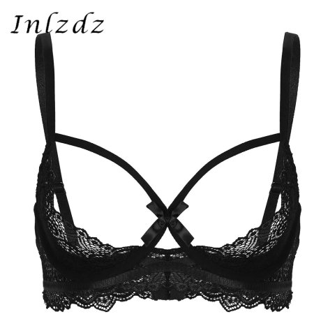 Ажурный бюстгальтер на косточках