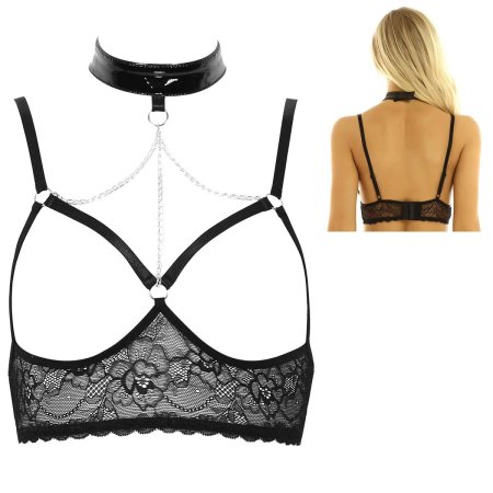 Бюстгальтер с открытыми сосками