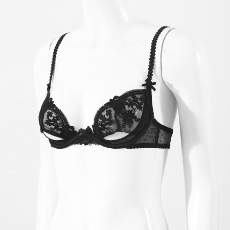 Кружевной бюстгальтер с косточками
