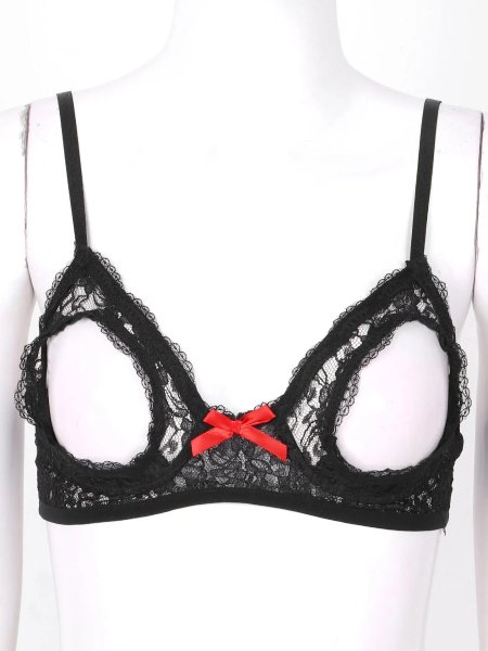 Сексуальный прозрачный кружевной бюстгальтер
